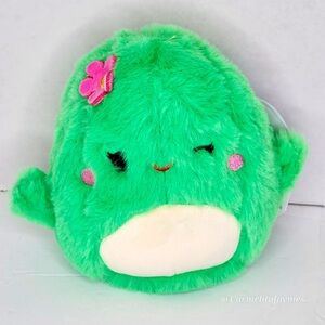 MARITZA 🌵 Fuzzamallow Green Cactus Original Squishmallow by Kelly Toy ☆》EUC ☆